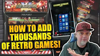 How To Play Thousands Of Retro Games On The AtGames Legends Ultimate Mini With CoinOpsX