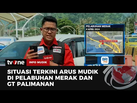 Begini Pantauan Volume Kendaraan di Pelabuhan Merak dan GT Palimanan