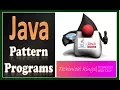 java triangle pattern programs pattern 7 explained in tamil