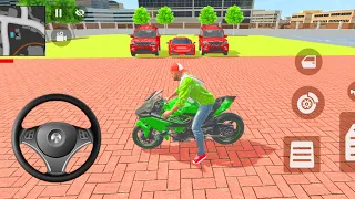 🚀Franklin Order By 2️⃣ Mahindra Scorpio And 1️⃣ Ferrari In Indian 🇮🇳 Bike Thief Auto Simulator 🎮