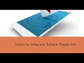 How to integrate google places api in native android app