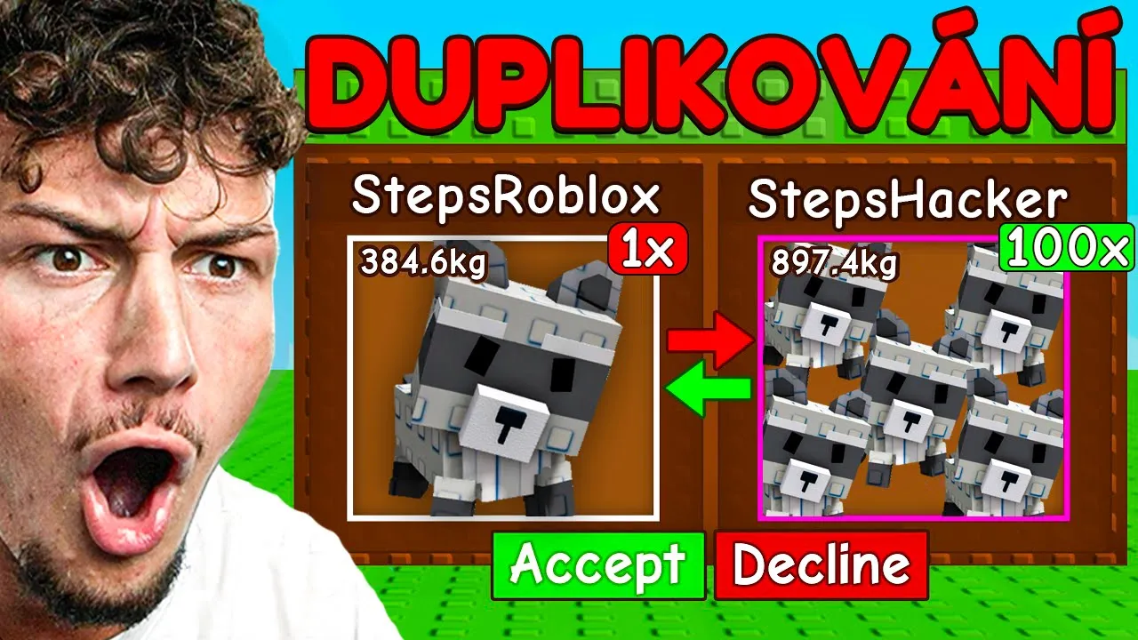 TAKHLE MŮŽEŠ DUPLIKOVAT PETY V GROW A GARDEN...