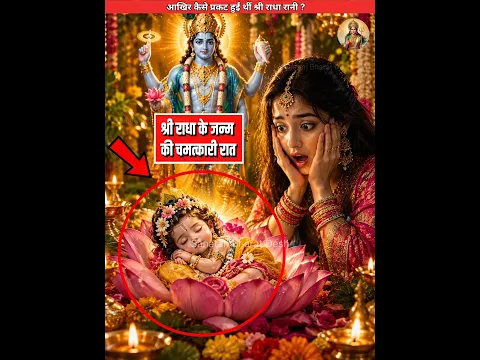 99% लोग नहीं जानते राधा रानी का जन्म कैसे हुआ😱 #sanatanbharatdesh #shorts #radharani #radheradhe