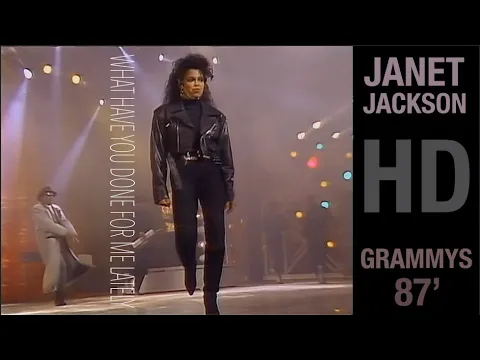 Download MP3 Janet Jackson - What Have You Done For Me Lately (Live at the 1987 Grammy Awards) HD