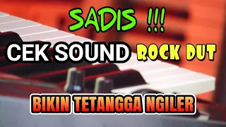 sadis cek sound rock dut bikin tetangga ngilerr