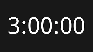 3 Hour Countup No Copyright Timer 