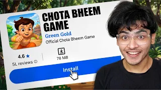 I Played Funny Chota Bheem games in Playstore !