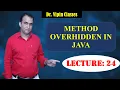 Java OOPS - 24 Method Overhidden in Java CS Teachers
