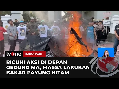 Demo Karyawan Polo Ralph Lauren Indonesia dan PT Manggala Putra Perkasa di MA Berlangsung Ricuh