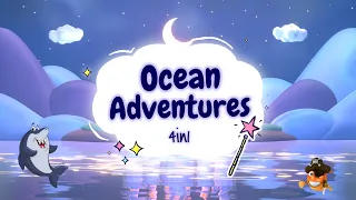 Sleep Meditation For Kids OCEAN ADVENTURES 4in1 Bedtime Sleep Stories For Children 