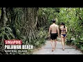 【4K】Singapore | Sentosa Island | Palawan Beach | June 2022