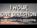 Download Lagu One Direction - What Makes You Beautiful (Lyrics) 🎵1 Hour