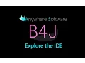 B4J - Explore the IDE