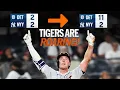 FULL INNING All 9 runs from the GRITTY RALLY by the Tigers vs the Yankees