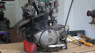 Unbelievable Transformation! Honda XL250 Engine Restoration Step by Step