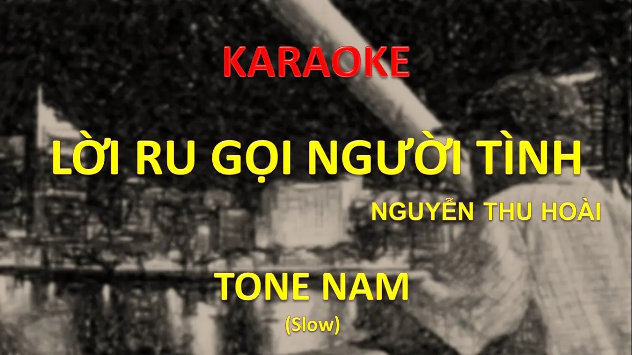 LỜI RU … ( Slow )