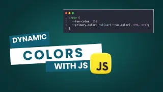 Dynamic Theme Switching with JavaScript CSS Variables
