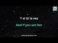 Nicky Jam - Si Tú La Ves Lyrics English Translation - ft Wisin - Dual Lyrics English and Spanish