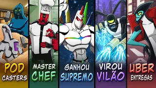 (ANIMAÇÃO) E SE OS ALIENS SAÍSSEM DO RELÓGIO???