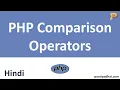 PHP Comparison Operators How we use it - Hindi