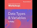 Data Types Variables in Ruby