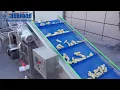 Ginger washing peeling drying and grinding machine production line