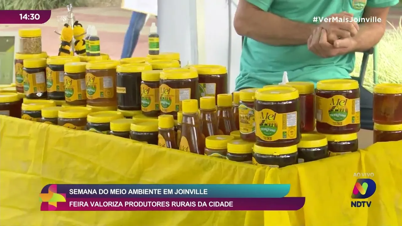 Semana do meio ambiente em Joinville: feira valoriza produtores rurais da cidade