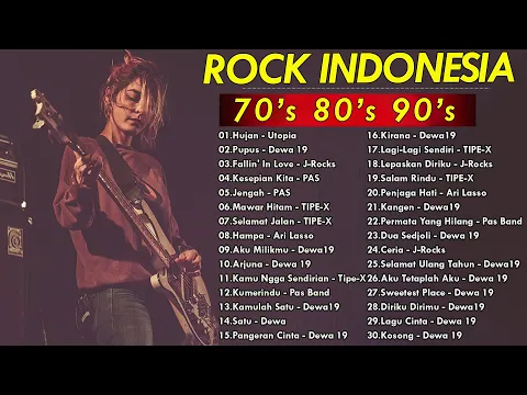 Download MP3 Lagu Indonesia Slow Rock Terbaik dan Terpopuler Nostalgia 80 90an || J-Rocks || PAS BAND || Utopia