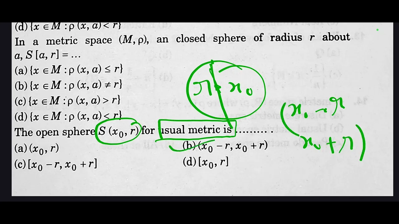 MCQ of metric space | ch 1 and 2 | Bsc 6th sem maths | #mcq | #ddu | #rmpssu | #dbrau | #mathvath |