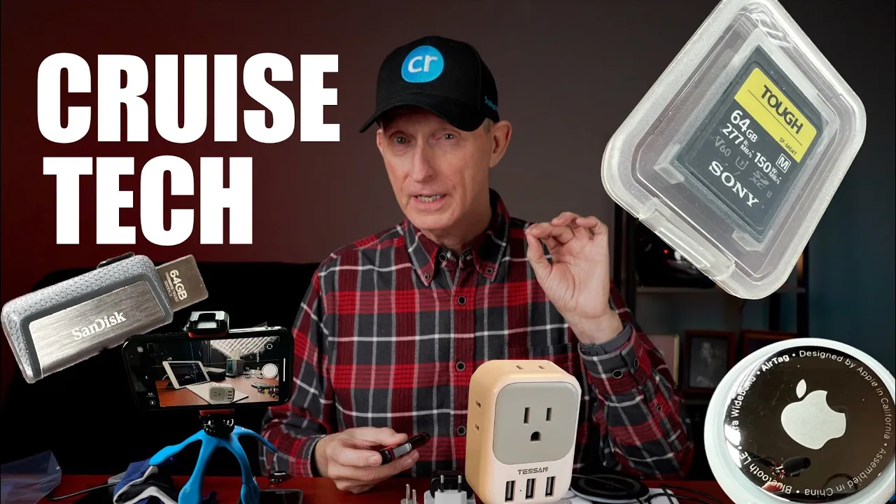 All Of The TECH GEAR We Take On A Cruise | CruiseReport