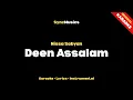 Download Lagu Nissa Sabyan - Deen Assalam | Karaoke - Lirik - Instrumental