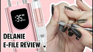 AMAZON E-FILE REVIEW DELANIE ELECTRIC NAIL DRILL MACHINE Electric nail file