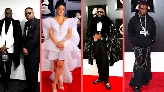 rappers at the grammys 2018 and 2018 grammy winners cardi b kendrick lamar bruno mars lil uzi vert 