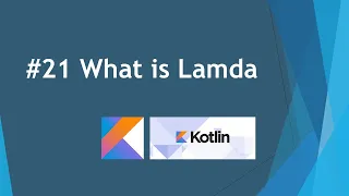 What is Lambda Function in kotlin Kotlin tutorial Kotlin Bootcamp for programmers