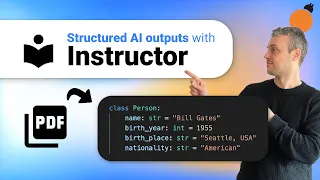 Instructor and Pydantic - Structured LLM outputs for easy data extraction