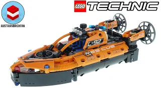 Lego Technic 42120 Rescue Hovercraft - Lego Speed Build Review
