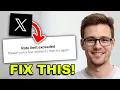 How To Fix Rate Limit Exceeded on X Twitter 2026 Step by Step Guide