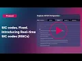 SIC Codes Fixed Introducing Real-time SIC codes