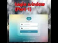 Login system in python PART-1 PYTHON WORLD
