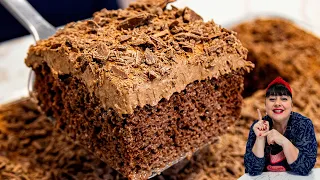 BOLO MOUSSE DE CHOCOLATE SUPER FÁCIL E MOLHADINHO! | Receitas da Cris