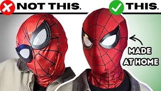 The SECRET to Making a 99% ACCURATE Spider-Man Mask (Brand New Day)