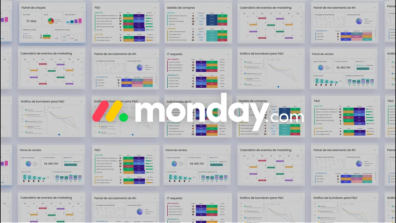 monday.com — monday.com — Transforme a forma como sua equipe trabalha (YouTube video ad)