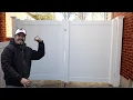Installing Double Driveway Gates Our General Process