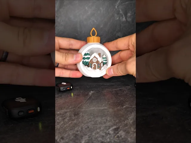 Gingerbread House Christmas Ornament Decor video thumbnail