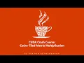 CUDA Crash Course Cache Tiled Matrix Multiplication
