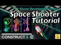 BASIC SPACE SHOOTER GAME STYLE TUTORIAL USING CONSTRUCT 3