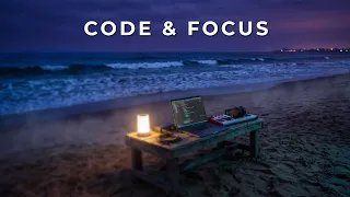 Cyber Skyline Slow Synthwave for Coding Deep Focus