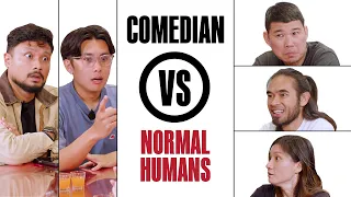 comedian vs normal humans yusoff rasid u0026 leon lee part 1