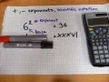 Positive negative exponents scientific notation
