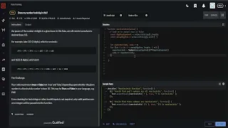 CodeWars Narcissistic Number - Resuelto Usando JavaScript part 2 final